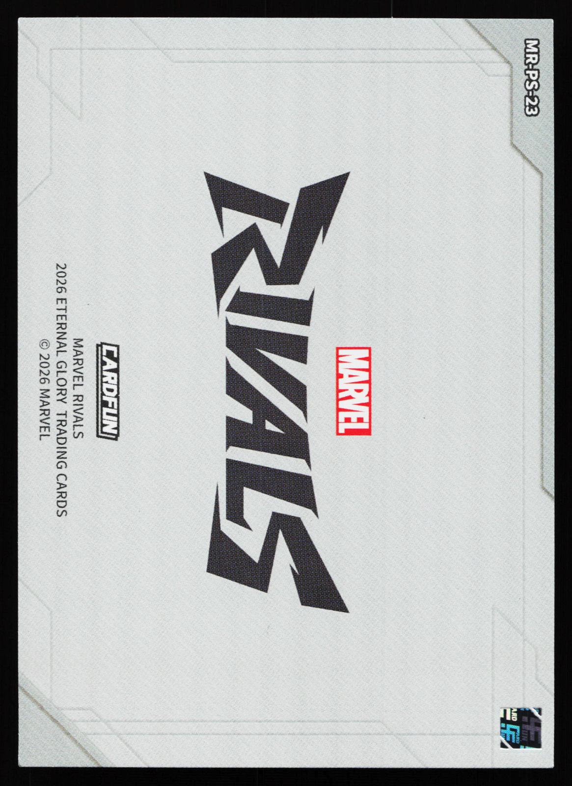 Cardfun Marvel Rivals MR-PS-23 Art Gallery #23 back