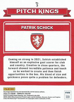 2022-23 Donruss #3 Patrik Schick Pitch Kings