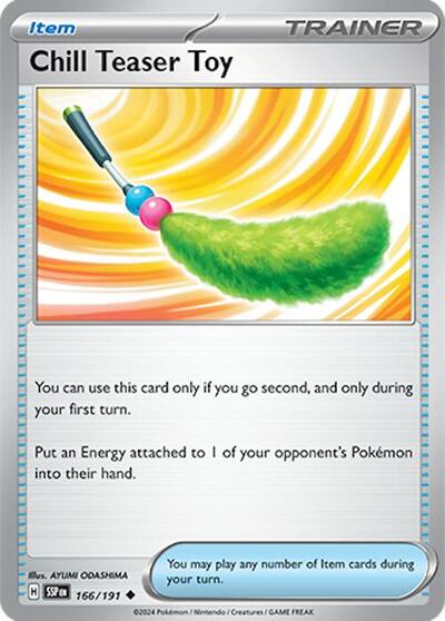 Scarlet & Violet Surging Sparks - 166/191 Chill Teaser Toy Uncommon
