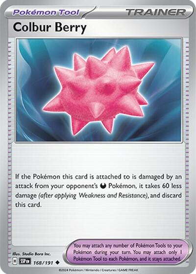 Scarlet & Violet Surging Sparks - 168/191 Colbur Berry Uncommon