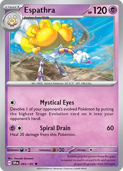 Scarlet & Violet Surging Sparks - 095/191 Espathra Uncommon