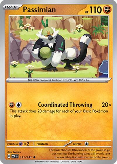Scarlet & Violet Surging Sparks - 111/191 Passimian Uncommon