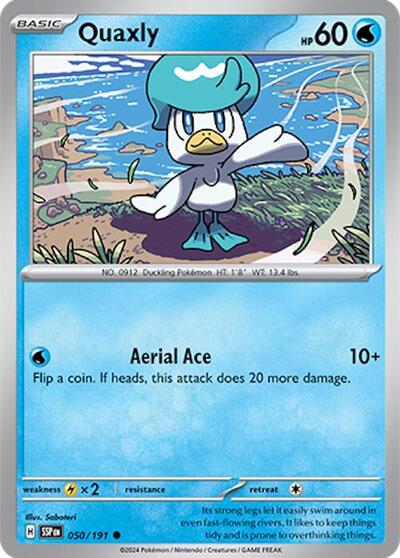 Scarlet & Violet Surging Sparks - 050/191 Quaxly Common
