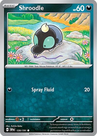 Scarlet & Violet Surging Sparks - 120/191 Shroodle Common