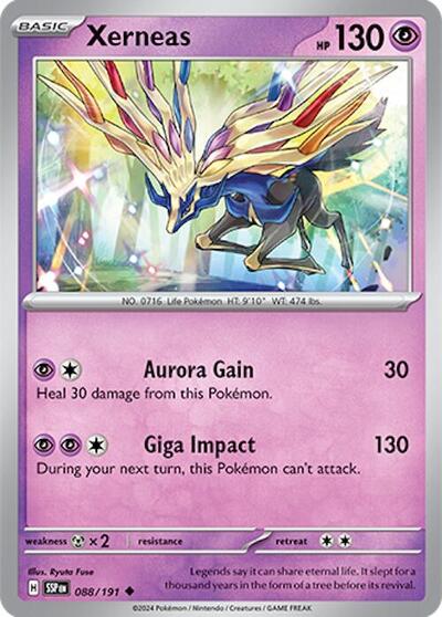 Scarlet & Violet Surging Sparks - 088/191 Xerneas Uncommon