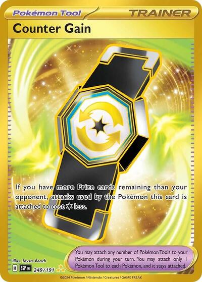 Scarlet & Violet Surging Sparks - 249/191 Counter Gain Hyper Rare