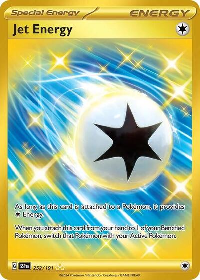 Scarlet & Violet Surging Sparks - 252/191 Jet Energy Hyper Rare