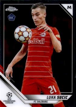 2021-22 Topps Chrome UEFA Champions League #197 Luka Sucic