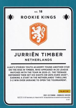 2021-22 Donruss #18 Jurrien Timber Rookie Kings