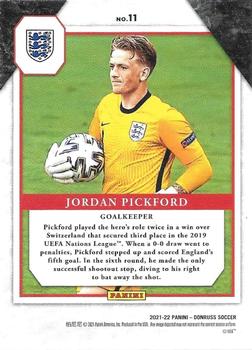 2021-22 Donruss #11 Jordan Pickford Elite Series Press Proof