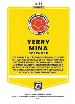 2021-22 Donruss #29 Yerry Mina Optic