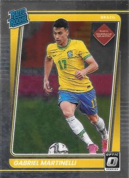 2021-22 Donruss #182 Gabriel Martinelli Optic