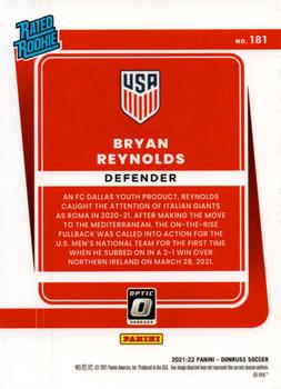 2021-22 Donruss #181 Bryan Reynolds Optic