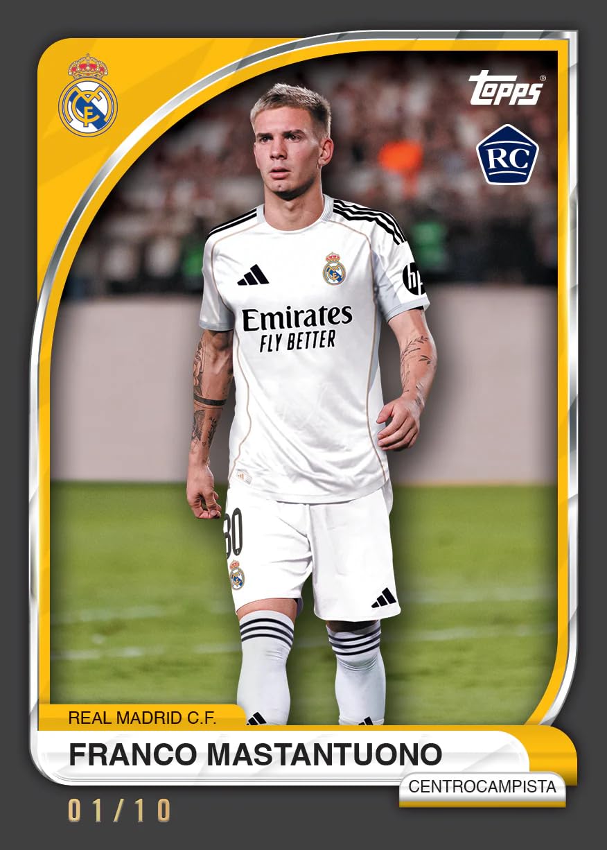 2025-26 Topps Real Madrid Club Collector Tins
