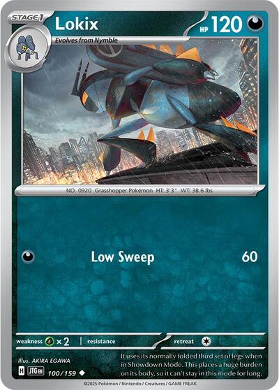 Scarlet & Violet Journey Together - 100/159 Lokix Uncommon