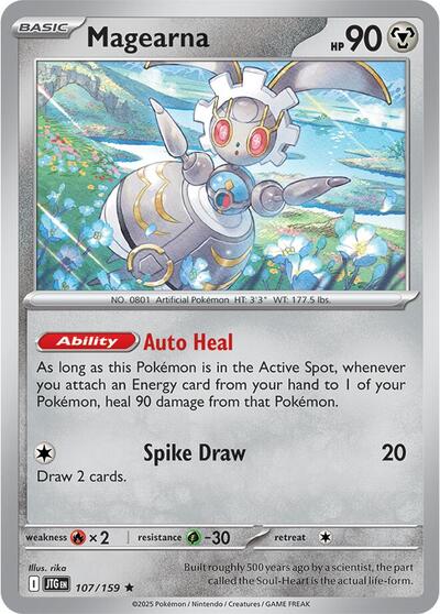 Scarlet & Violet Journey Together - 107/159 Magearna Holo Rare