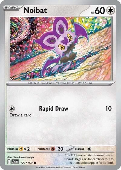 Scarlet & Violet Journey Together - 127/159 Noibat Common