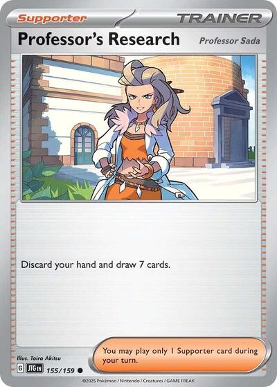 Scarlet & Violet Journey Together - 155/159 Professor's Research Common
