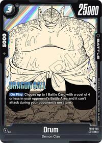 Manga Booster 01 - Drum FB06-105 Rare
