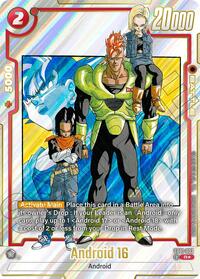 Manga Booster 01 - Android 16 (Alternate Art) SB01-002 Rare
