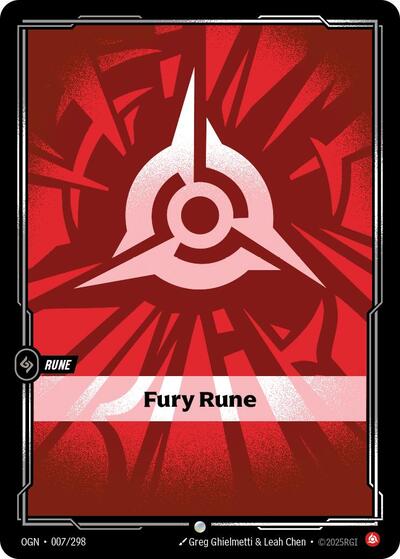 Riftbound - Origins - 007/298 Fury Rune Common
