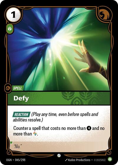 Riftbound - Origins - 045/298 Defy Common
