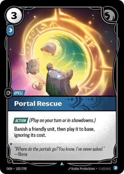 Riftbound - Origins - 102/298 Portal Rescue Uncommon