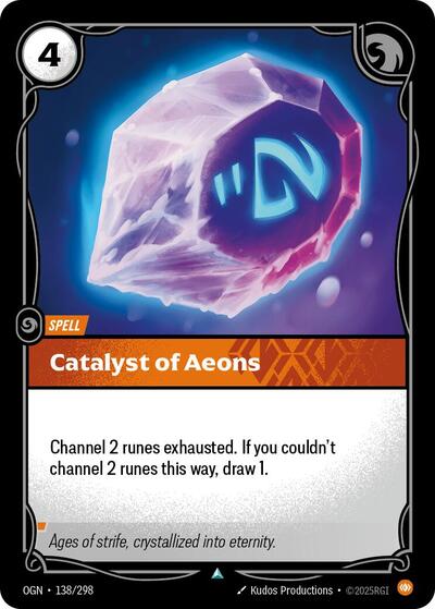 Riftbound - Origins - 138/298 Catalyst of Aeons Uncommon