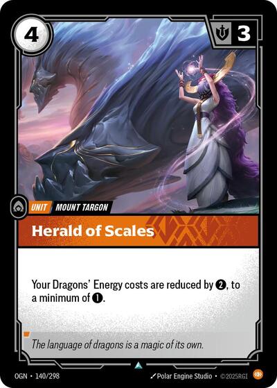 Riftbound - Origins - 140/298 Herald of Scales Uncommon