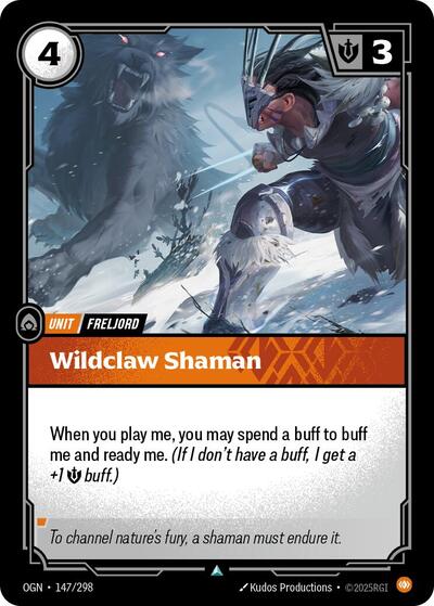 Riftbound - Origins - 147/298 Wildclaw Shaman Uncommon