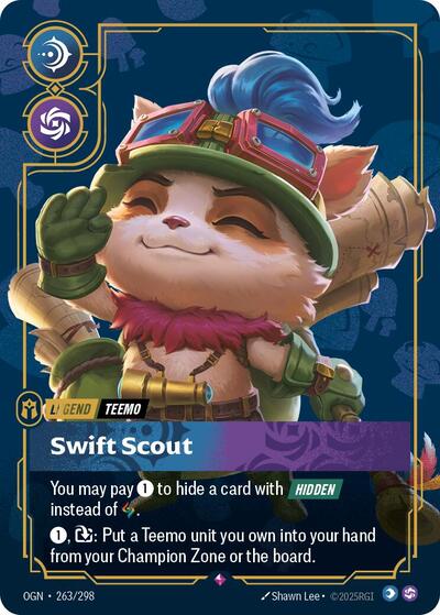 Riftbound - Origins - 263/298 Teemo - Swift Scout Rare