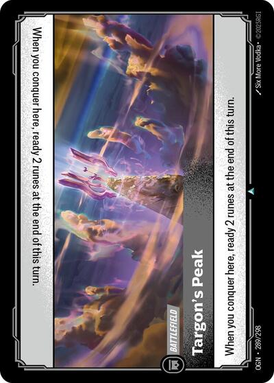 Riftbound - Origins - 289/298 Targon's Peak Uncommon