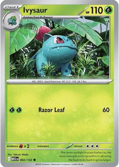 Mega Evolution - 002/132 Ivysaur Common