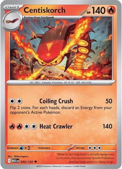 Mega Evolution - 030/132 Centiskorch Uncommon