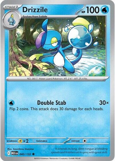 Mega Evolution - 040/132 Drizzile Common