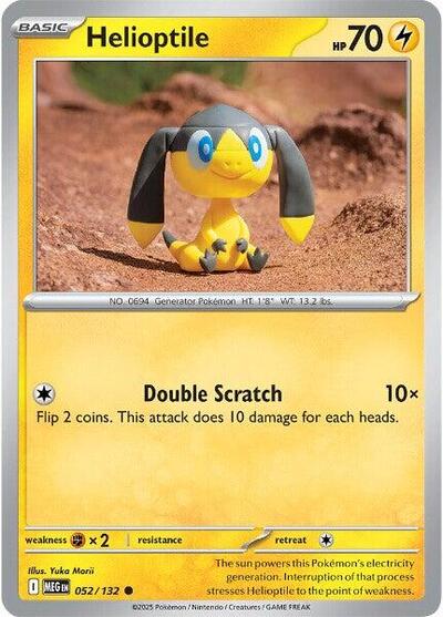 Mega Evolution - 052/132 Helioptile Common