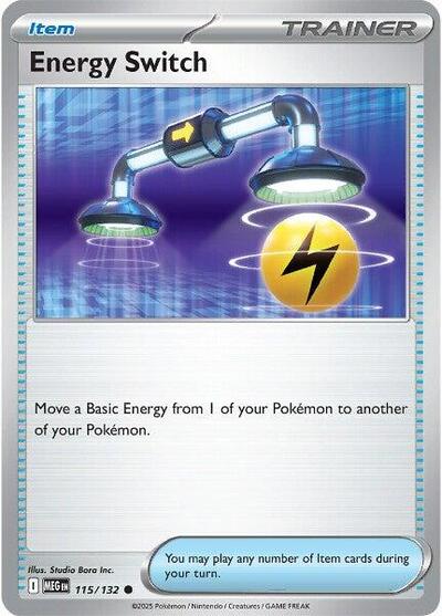 Mega Evolution - 115/132 Energy Switch Common