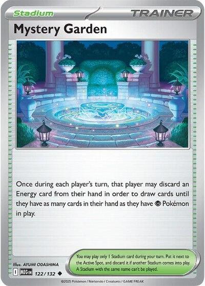 Mega Evolution - 122/132 Mystery Garden Uncommon