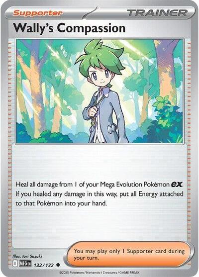 Mega Evolution - 132/132 Wally's Compassion Uncommon