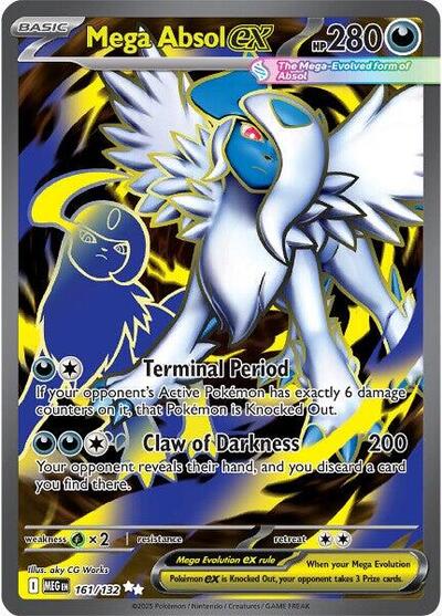 Mega Evolution - 161/132 Mega Absol ex Ultra Rare