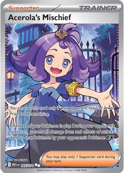 Mega Evolution - 165/132 Acerola's Mischief Ultra Rare