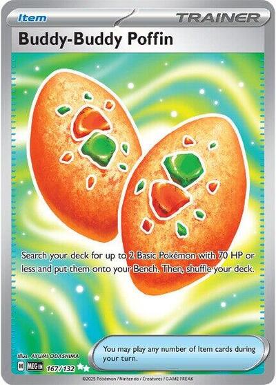Mega Evolution - 167/132 Buddy-Buddy Poffin Ultra Rare
