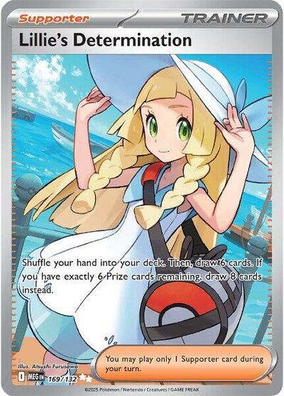 Mega Evolution - 169/132 Lillie's Determination Ultra Rare