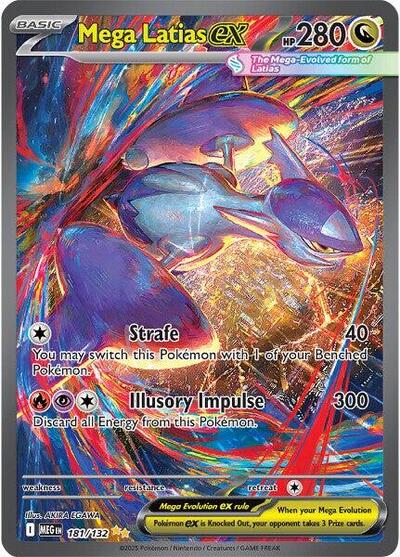 Mega Evolution - 181/132 Mega Latias ex Special Illustration Rare