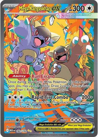 Mega Evolution - 182/132 Mega Kangaskhan ex Special Illustration Rare
