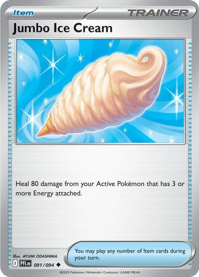 Mega Evolution Phantasmal Flames - 091/094 Jumbo Ice Cream Uncommon
