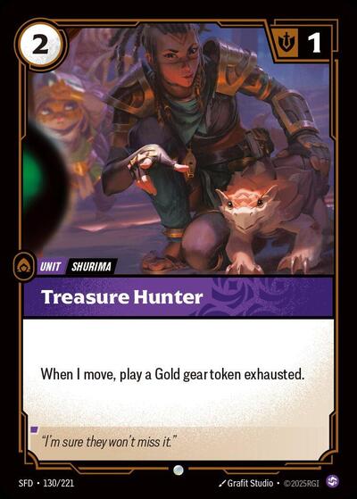 Riftbound Spiritforged - 130/221 Treasure Hunter Common