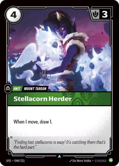 Riftbound Spiritforged - 048/221 Stellacorn Herder Uncommon