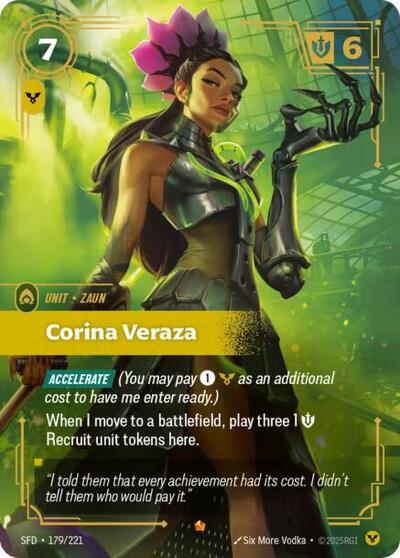 Riftbound Spiritforged - 179/221 Corina Veraza Epic