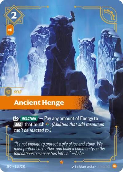 Riftbound Spiritforged - 117/221 Ancient Henge Epic